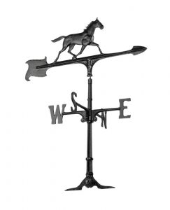 30 inche weathervane with horse ornament