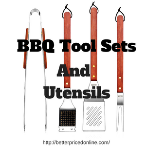 BBQ and grill tool sets and utensils