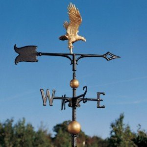 golden eagle weather vane