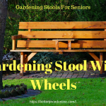 gardening stool with wheels
