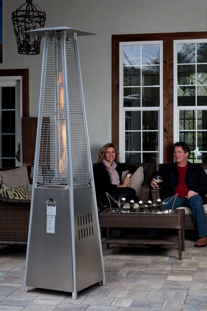 Fire Sense Stainless Steel Pyramid Patio Heater Better Priced Online
