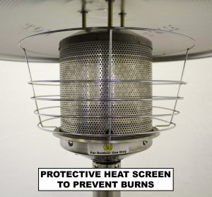 Az table top patio heater heat screen