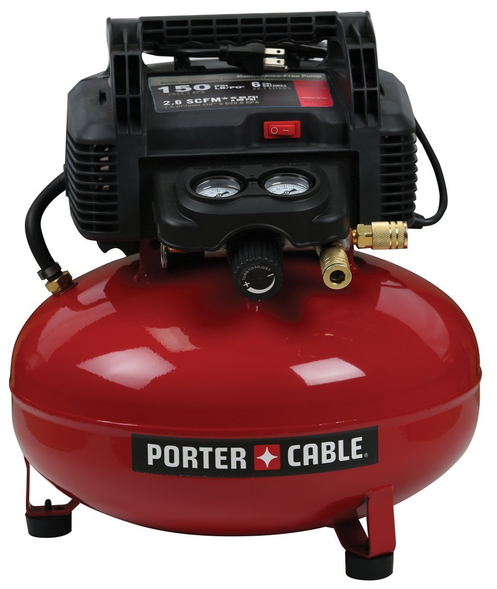 Porter Cable Pancake Compressor C2002 and C2002-WK