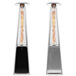 tiki thermo patio heater with dancing flame