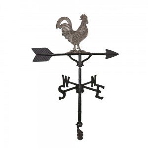 swedish design rooster weathervane